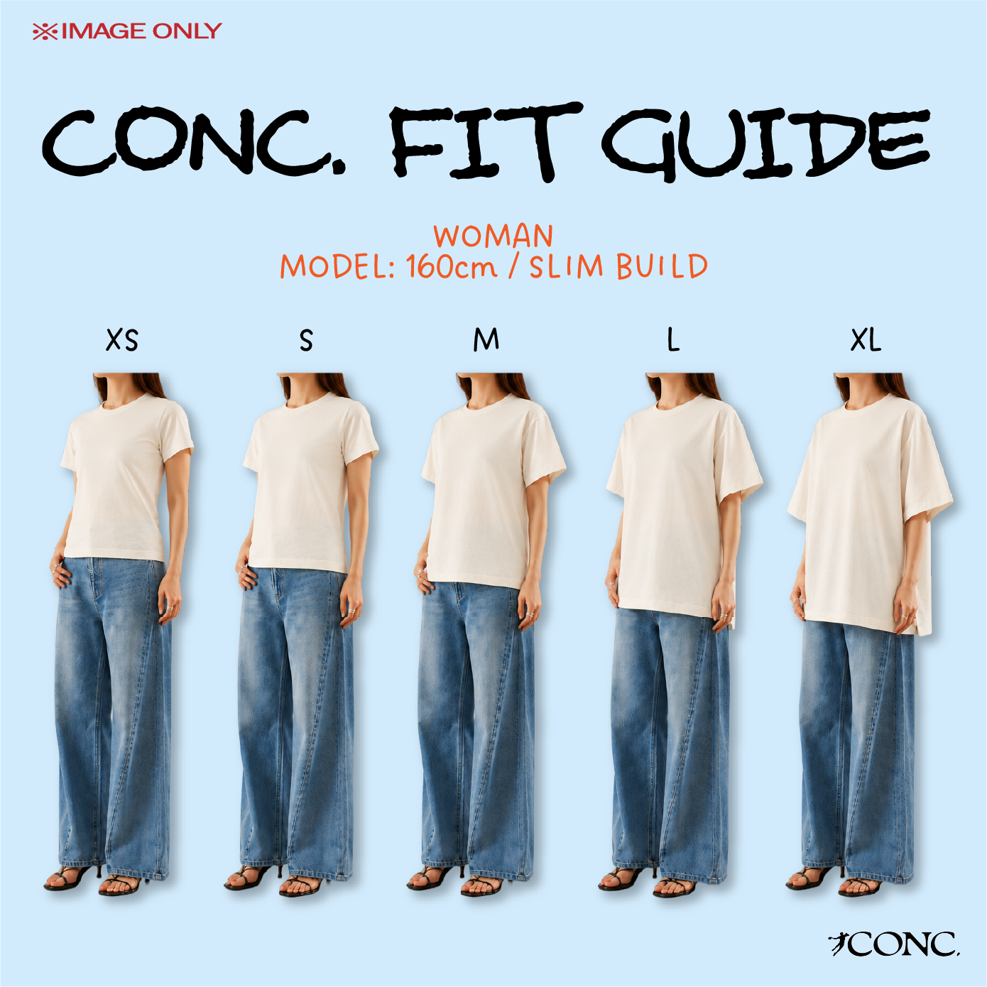 Question of Contact S/S Tee｜LIGHT BLUE